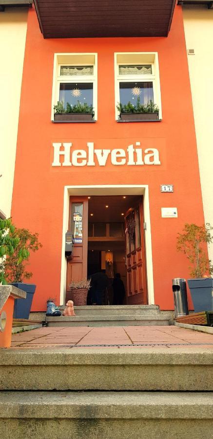 Pension Helvetia Bad Elster Eksteriør billede